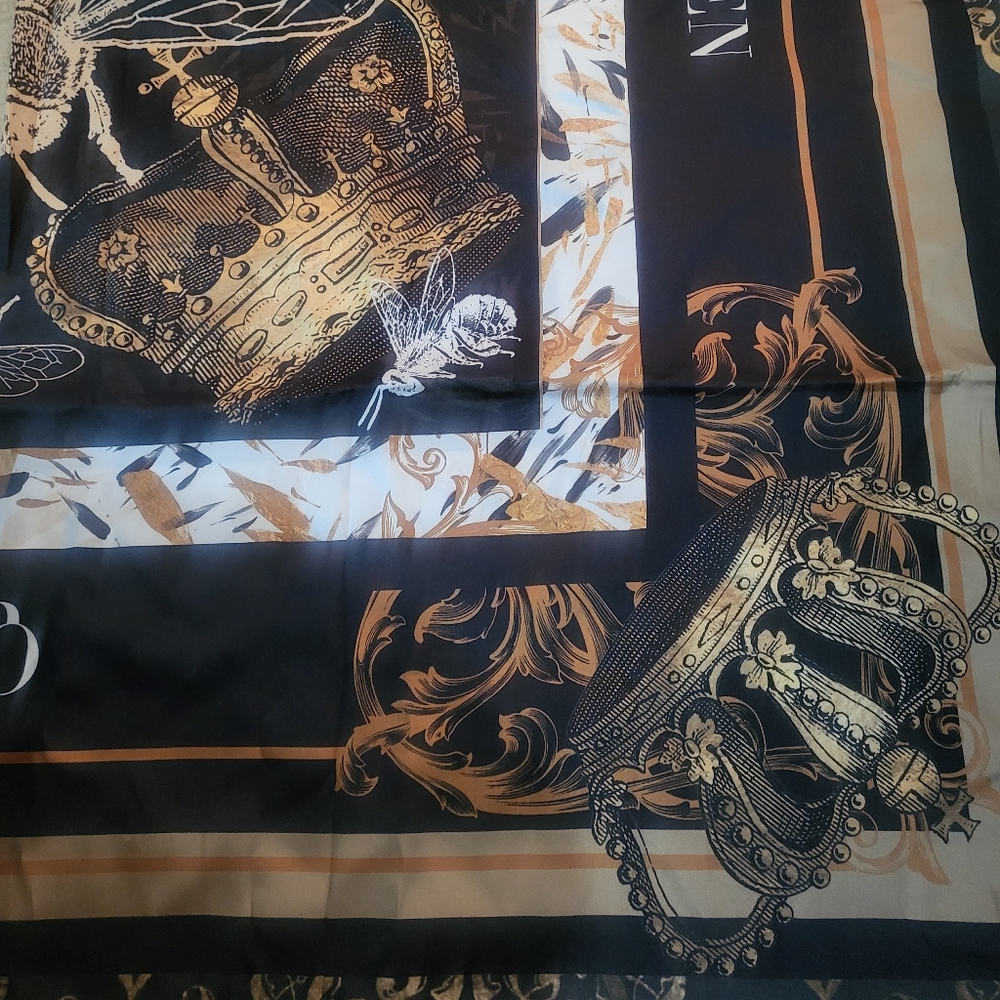 Sassy Jones silk blend scarf